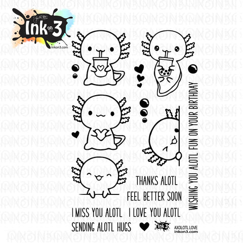 My Little Catfish 3x4 Clear Stamp Set