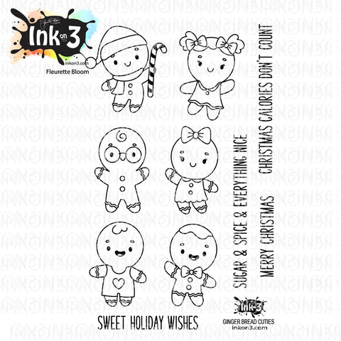 Boo Boo Kitty 4x6 stamp set
