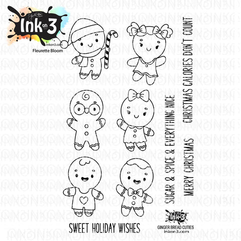 My Little Catfish 3x4 Clear Stamp Set