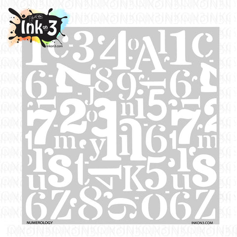 Pondie 6x6 Stencil