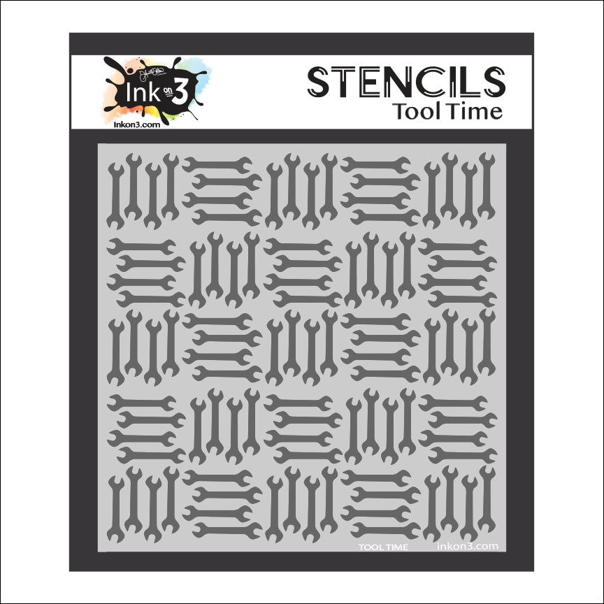 Tool Time 6x6 Stencil