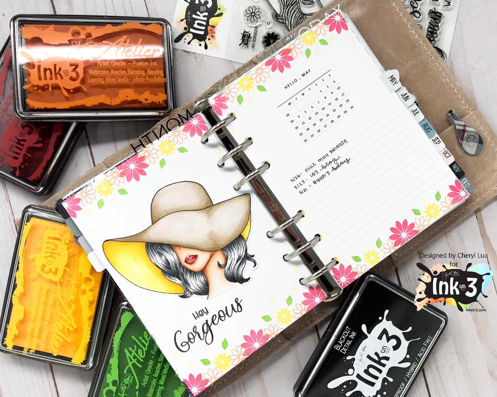 Hey Gorgeous Digital Stamp