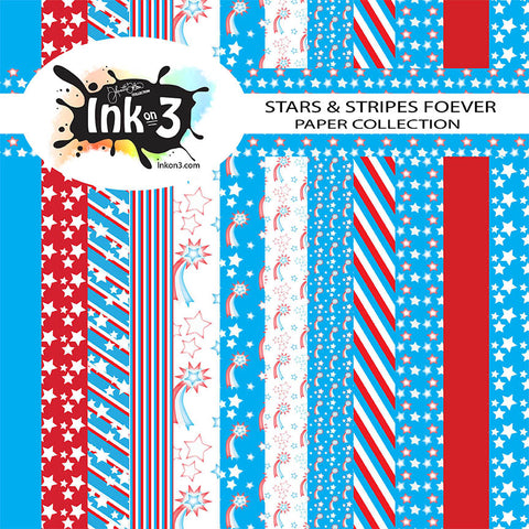 Summertime Fun Coordinating Digi Paper Pack