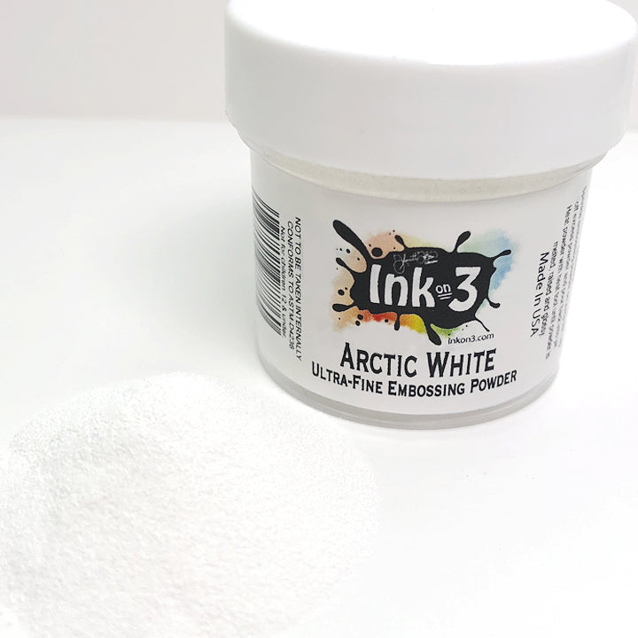 Arctic White Ultra Fine Embossing Powder