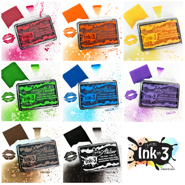 InkOn3 - Re-Inker for Juicy Clear Embossing & Watermark Ink Pad– Trinity  Stamps