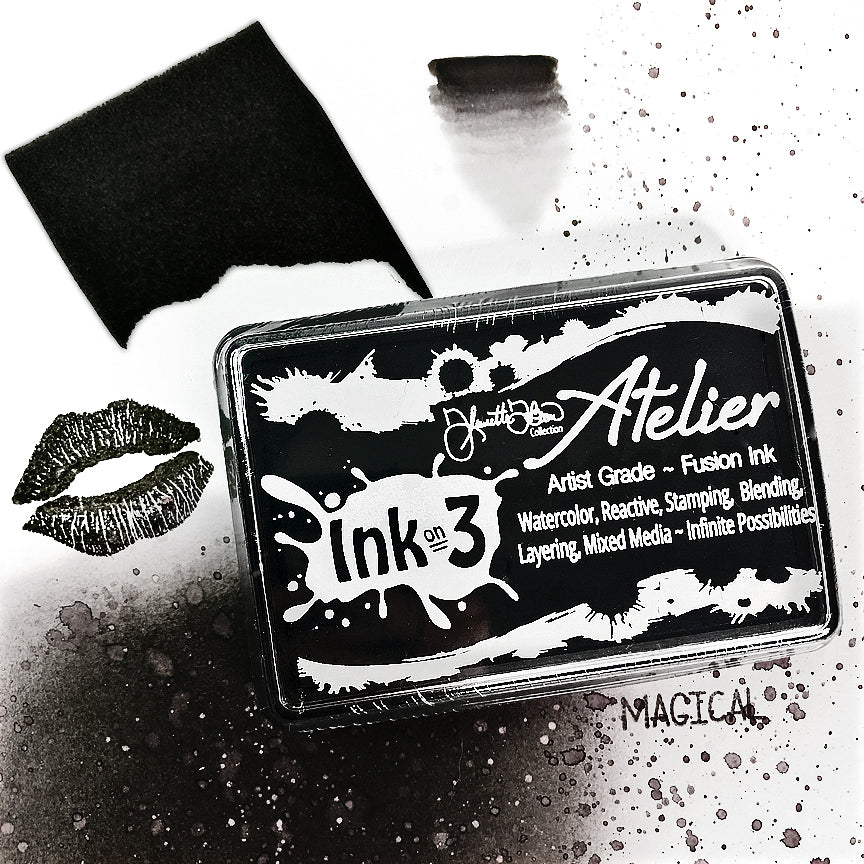 Pitch Black ~ Artist Grade Fusion Ink Pad