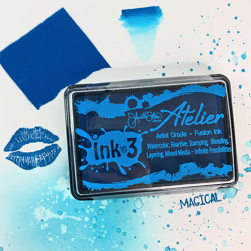 Atelier Peacock Blue ~ Artist Grade Fusion Ink Pad