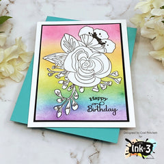 Beautiful day stamp set card example 