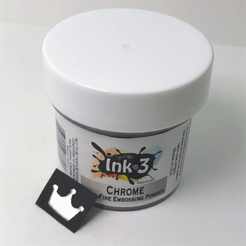 Chrome Ultra Fine Embossing Powder Inkon3.com