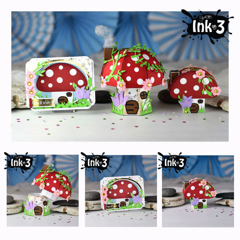 Pansy Tea Party 3D SVG Kit