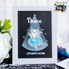 Card By Ilda~ Dance & Twirl stamps & Dies