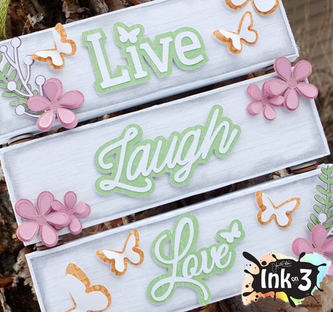 Pansy Tea Party 3D SVG Kit