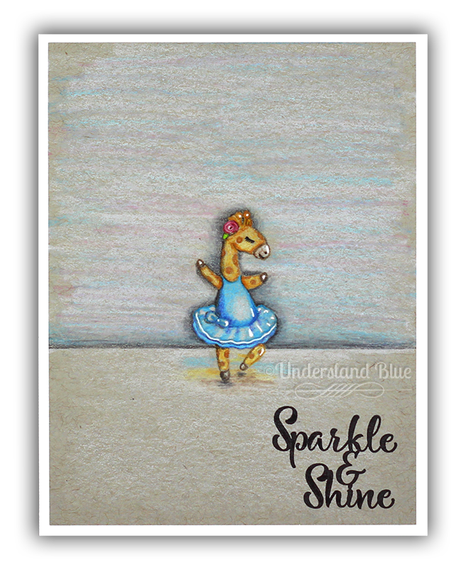 Card By Lydia F.~ Dance & Twirl stamps & Dies