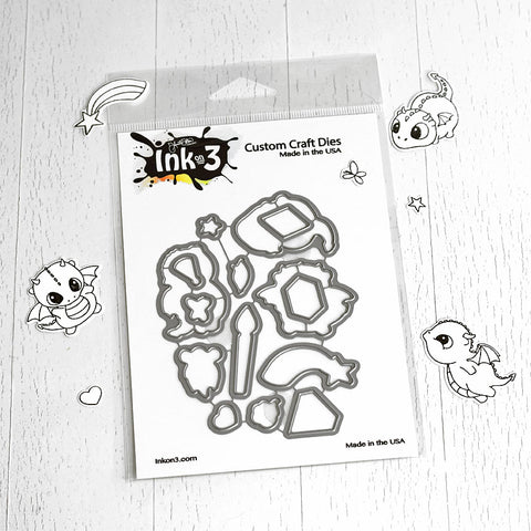 Dance & Twirl Coordinating Die Cuts with Word Dies