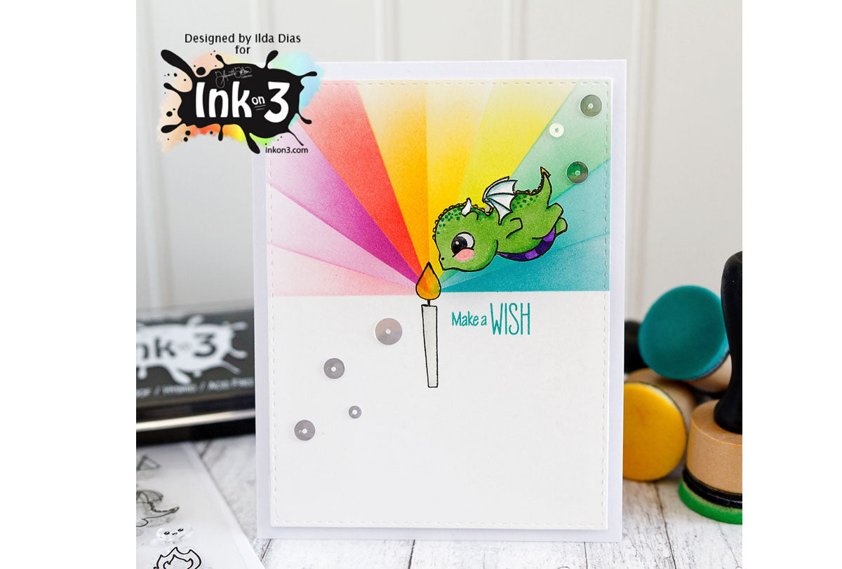 Magic Dragon Card example by DT Ilda