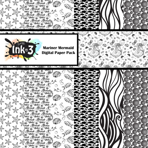 Woodgrain Coordinating Digi Paper Pack