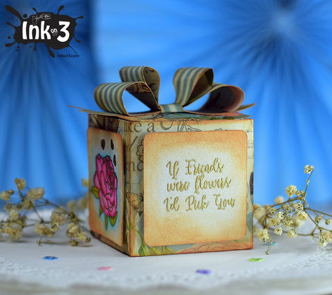 Pansy Tea Party 3D SVG Kit