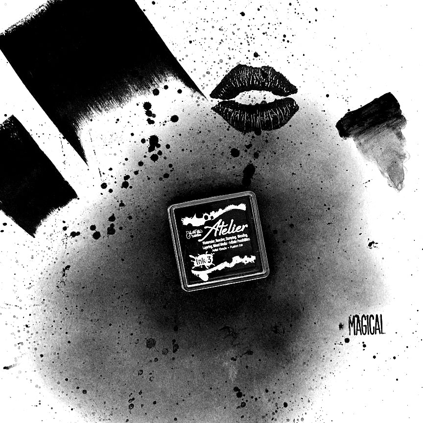 Atelier Pitch Black Ink Cube