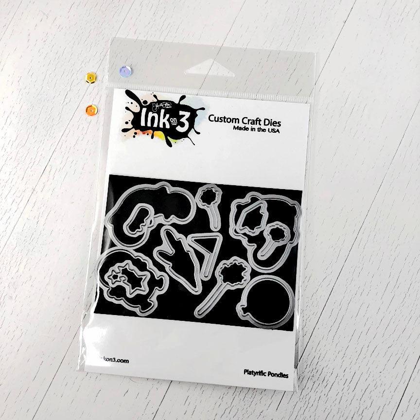 Platy-rific Pondies Coordinating Die Cuts