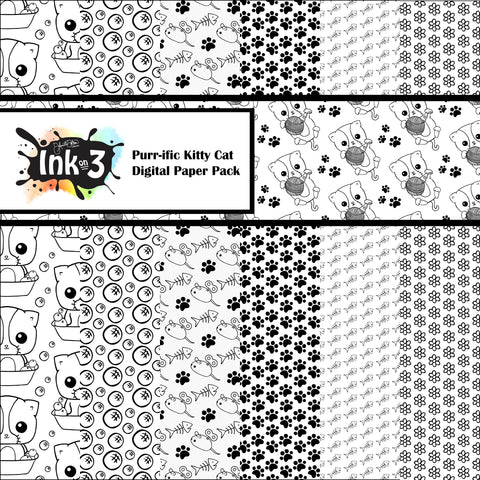 Woodgrain Coordinating Digi Paper Pack