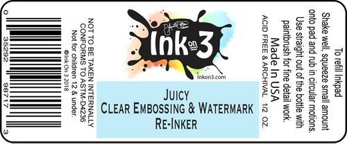 Juicy Embossing / Watermark Re-Inker
