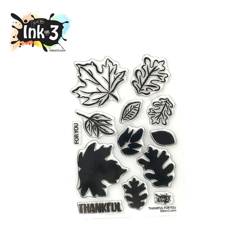 Lotus 4x6 Clear Stamp Set