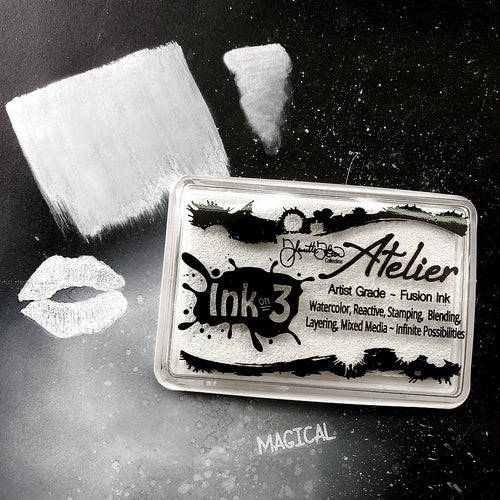 Atelier Shark Tooth White ~ Artist Grade Fusion Ink Pad