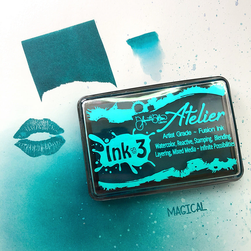 Atelier Trinity Teal ~ Artist Grade Fusion Ink Pad