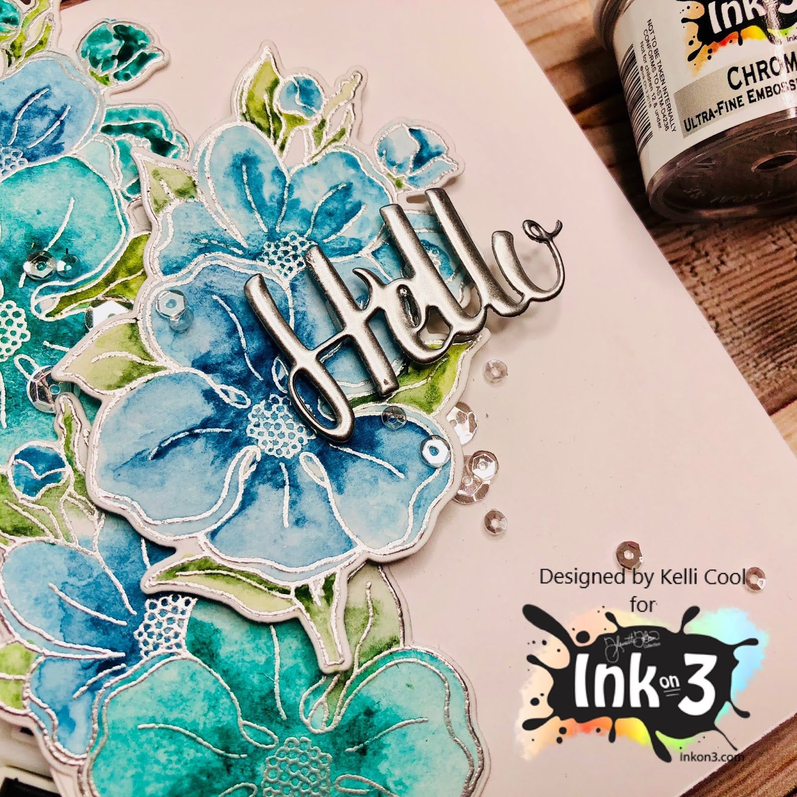 Dogwood Flower 3x4 Clear Stamp Set
