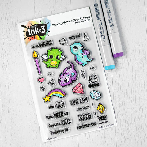 My Little Catfish 3x4 Clear Stamp Set