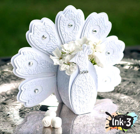 Pansy Tea Party 3D SVG Kit