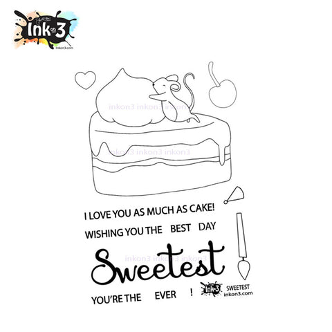 My Little Catfish 3x4 Clear Stamp Set