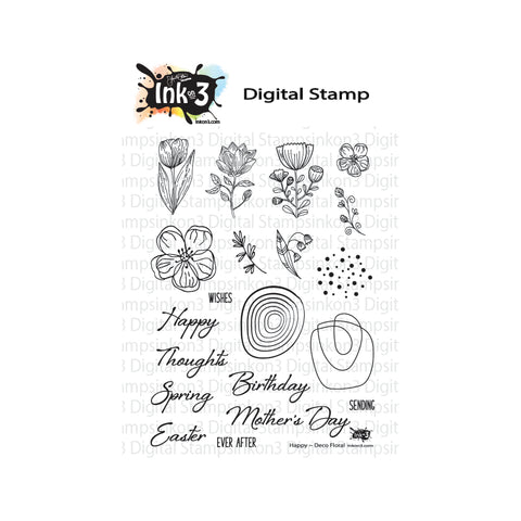 My Sweet Petunia 4x6 Clear Stamp Set