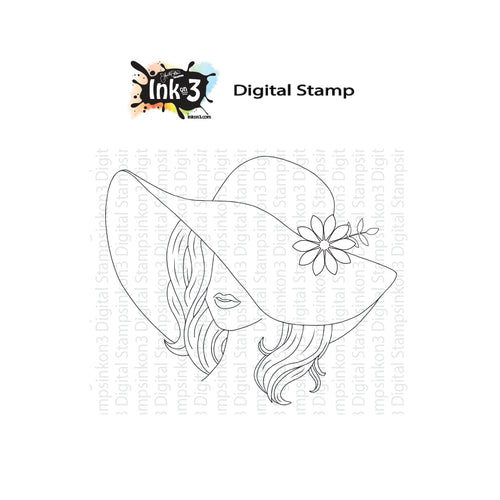 Hey Gorgeous Digital Stamp