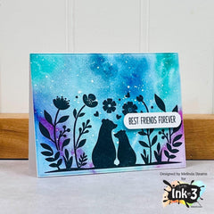 Sweetheart Bears 4x6 stamp set