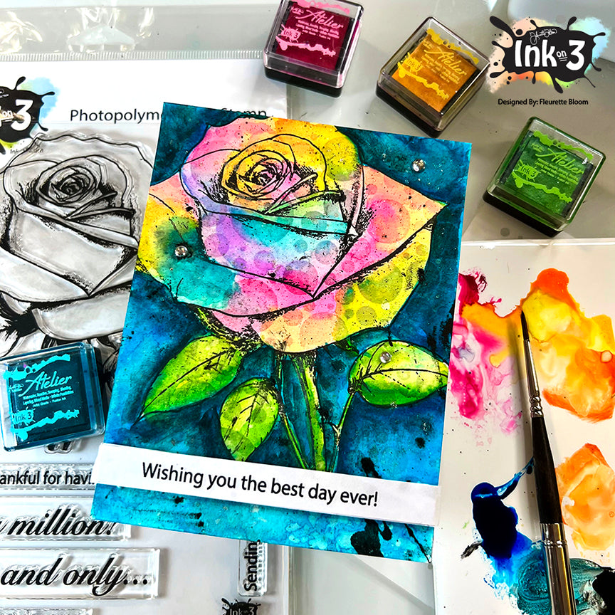 One In A Million 6x8 stamp set