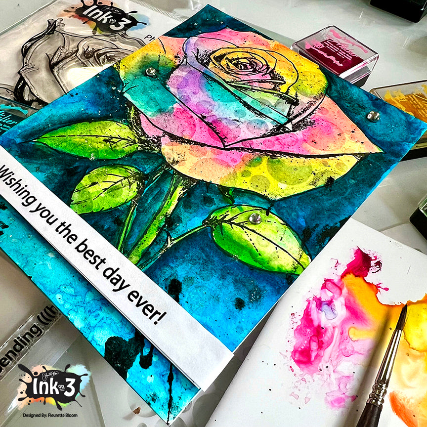 One In A Million 6x8 stamp set