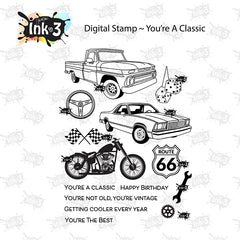 You're A Classic Deluxe Digital Stamp Set