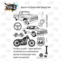 You're A Classic 6x8 stamp set