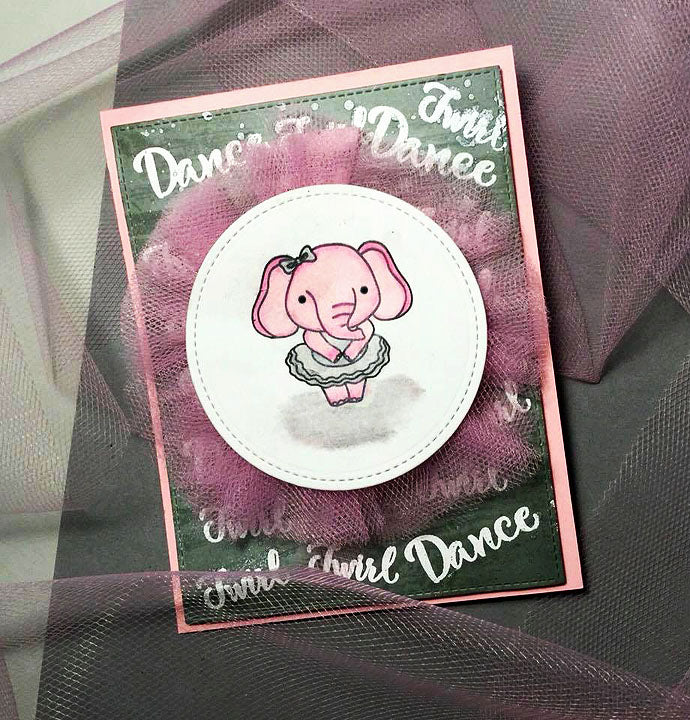Card By Anthony~ Dance & Twirl stamps & Dies