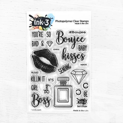 Bad & Boujee Clear Stamps inkon3.com