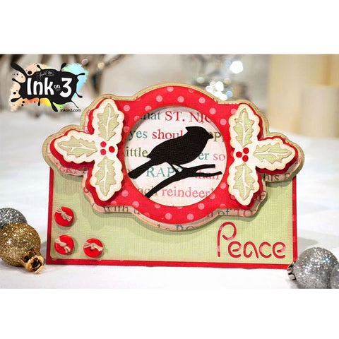 Holly Days One Piece Boxes 3D SVG Kit