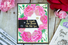 Card Example by Ilda ~ using Roses In Bloom Stamp Set