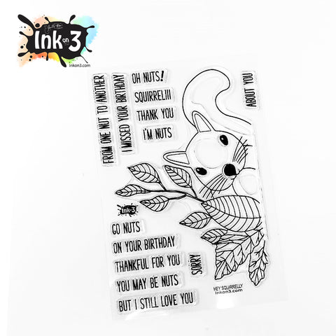 Fox & Bunny Hugs 3x4 Clear Stamp Set