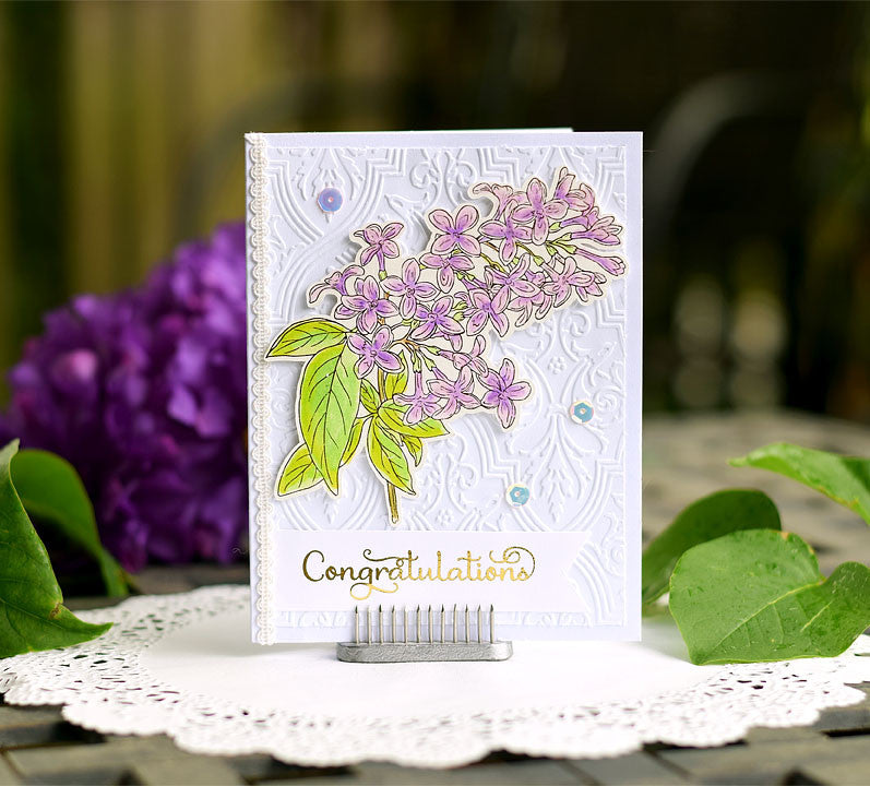 Card Example  ~ using Lilac Dreams Stamp Set