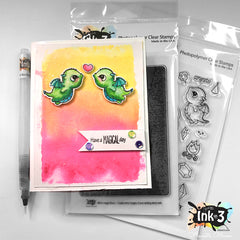 Mirror image  stamping card inkon3.com