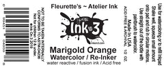 Atelier Watercolor / Re-inker Marigold Orange inkon3.com