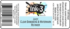 Juicy Embossing / Watermark Re-Inker