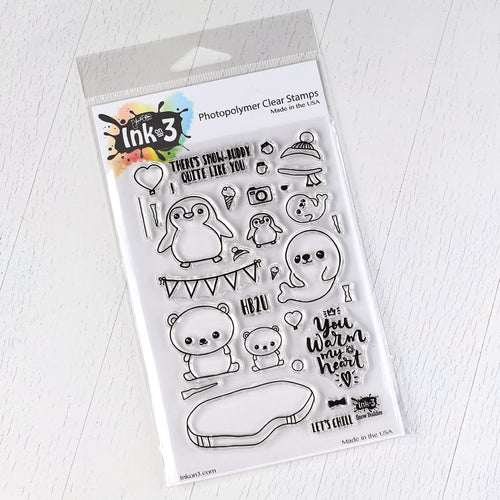 Snow Buddies Clear Stamps