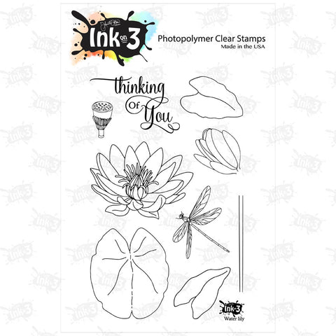 Botanical Thinking Of You 4x6 stamp set
